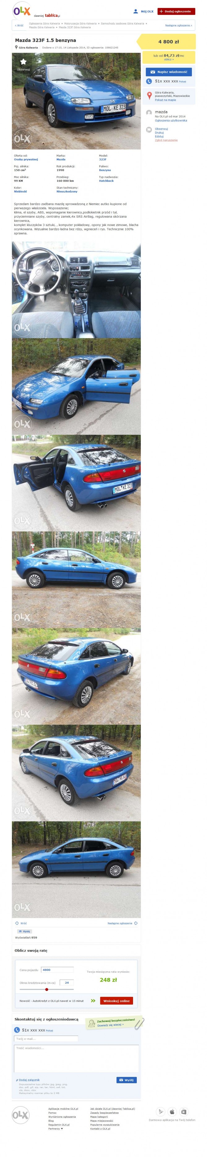 FireShot Screen Capture #007 - 'Mazda 323F 1_5 benzyna Góra Kalwaria • OLX_pl (dawniej Tablica_pl)' - olx_pl_oferta_mazda-323f-1-5-benzyna-CID5-ID7dn3w_html#5b37995b54.jpg